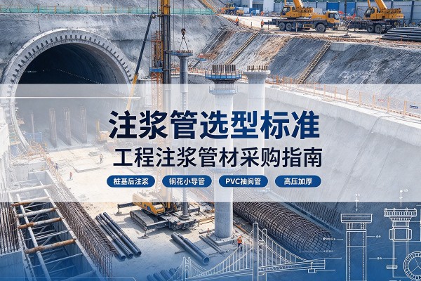 西和注浆管选型标准
