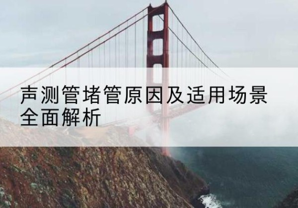 西和声测管堵管的主要原因有哪些？-声测管堵管原因及适用场景全面解析